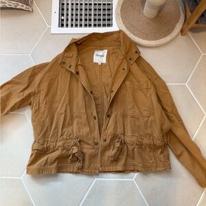 Madewell Tan Utility Jacket
